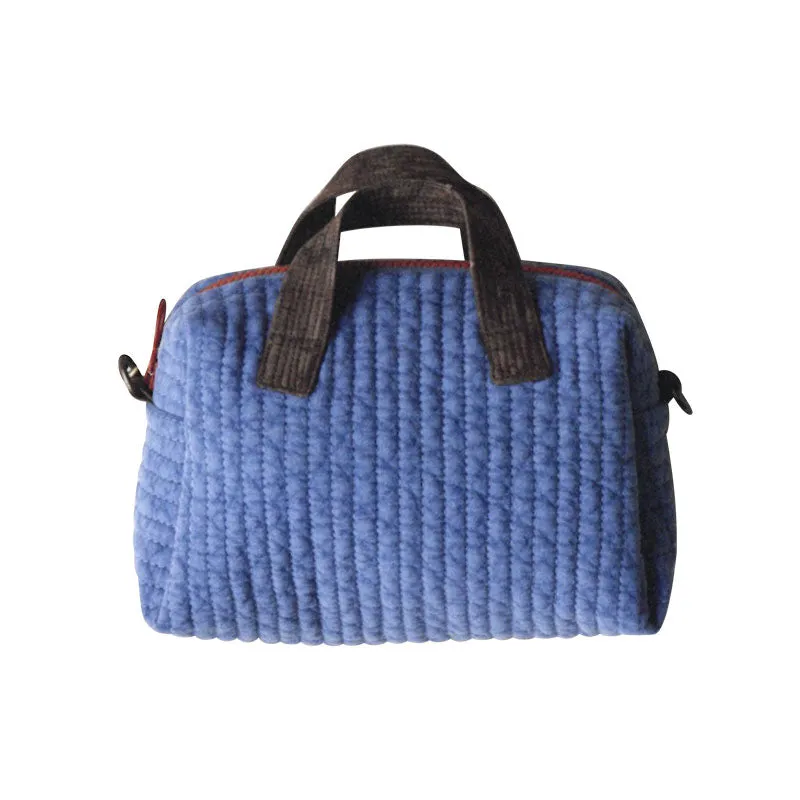Yoko Saito Mini Boston Bag A kit sac matelassé