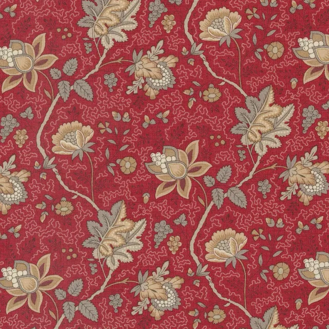 French General Chateau de Chantilly 13944 14 tissu coton perle