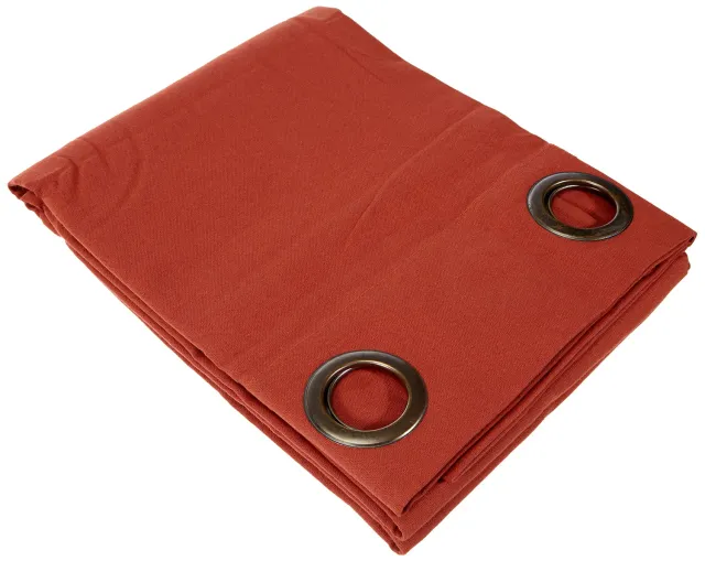 Stof Duo rideau 135x240 cm terracotta coton
