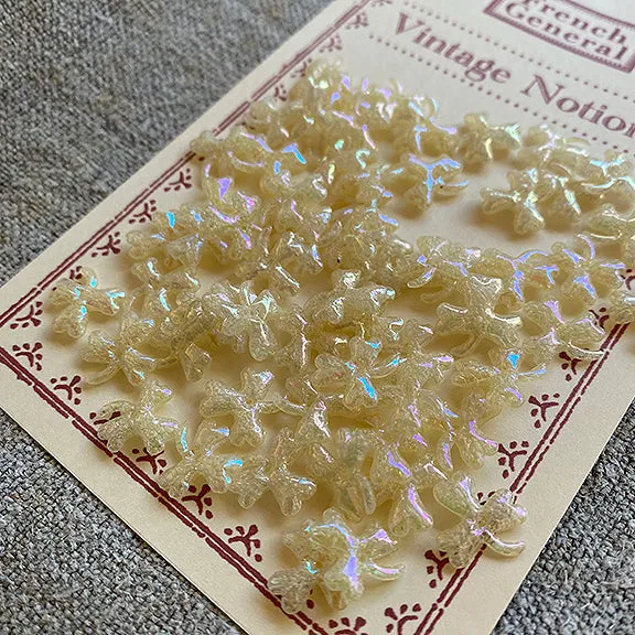 French General Vintage Clover sequins celluloid 13mm x50