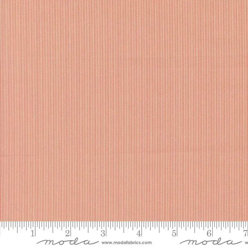 French General Le Jardin Rouge 36159 tissu coton clay au mètre