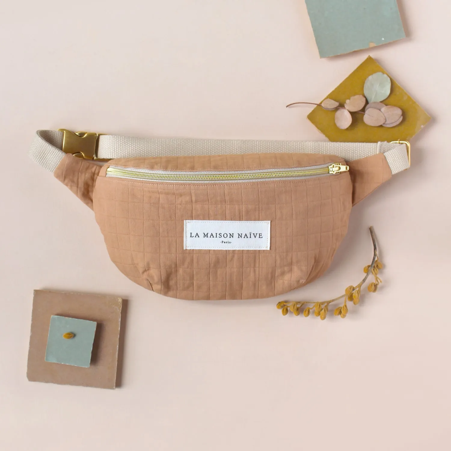 La Maison Naïve atelier couture avancé sac banane Lio 4h