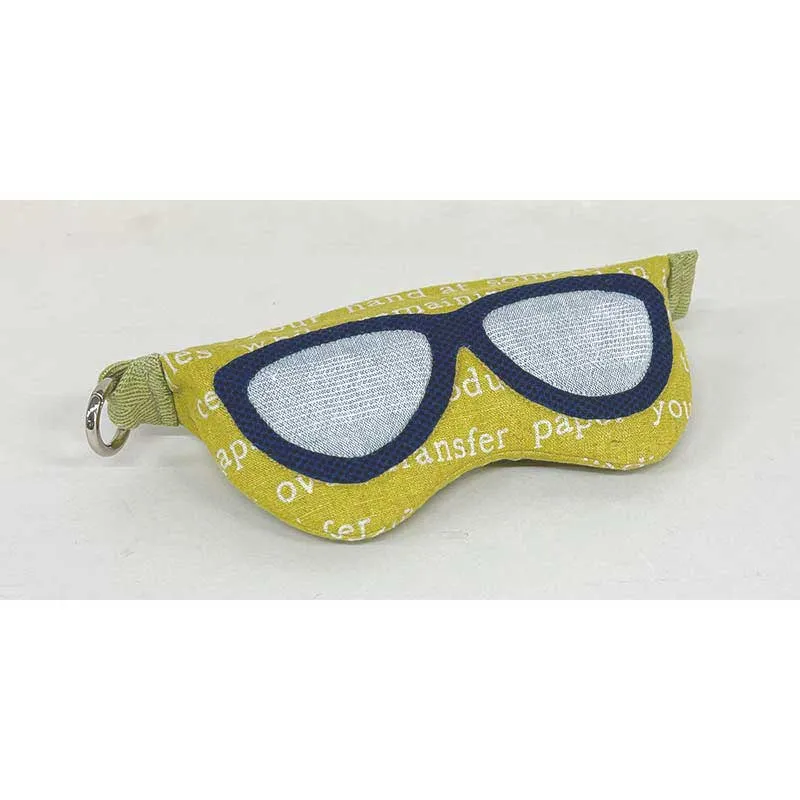 Yoko Saito lunettes kit étui lunettes appliqué 17 cm