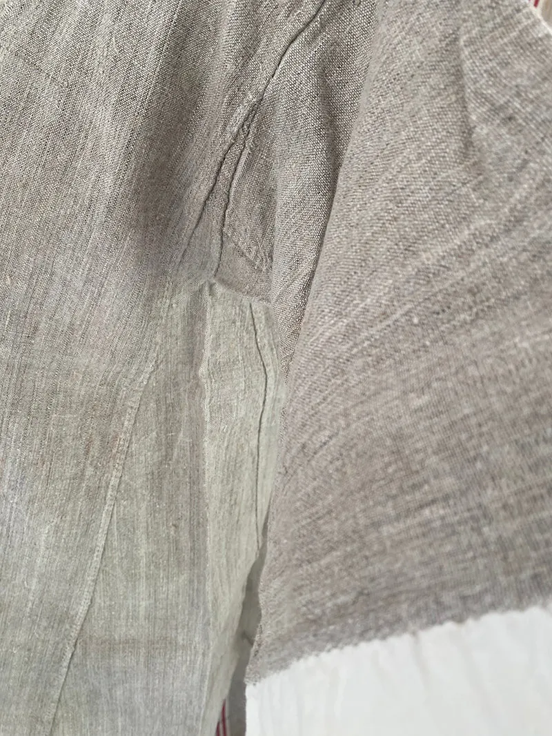 French General Down Dirty chemise ancienne chanvre n°7 taille 8-10