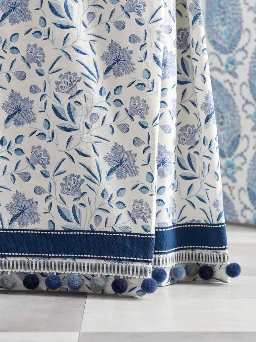 French General Jardin Lilou Soleil tissu ameublement 137 cm floral