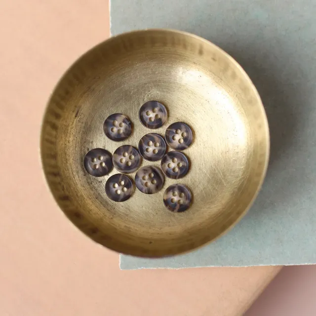 La Maison Naïve Écaille 9 mm bouton mate à l'unité