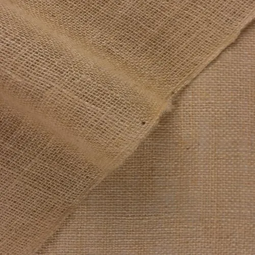 Tissushop chemin de table toile de jute naturel 50 cm 260 g/m²
