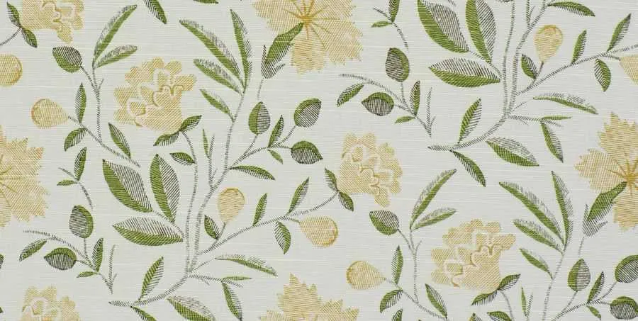 French General Jardin Lilou Soleil tissu ameublement 137 cm floral