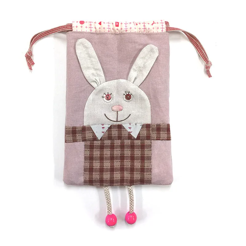 Yoko Saito Rabi-chan kit pochette lapin 22x15 cm