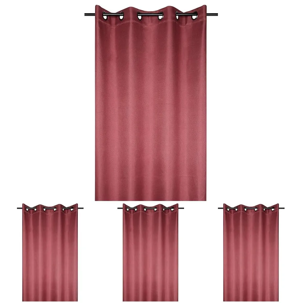 STOF Copenhague rideau rouge 140x260 cm 1 panneau