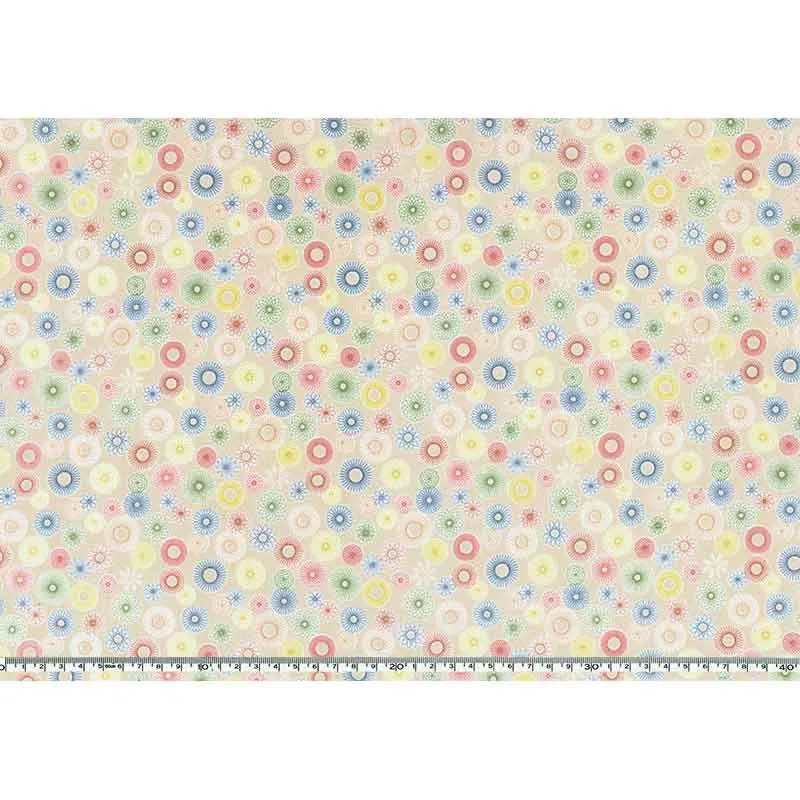 Yoko Saito 2026-06-A02 coupon coton beige 45x35 cm
