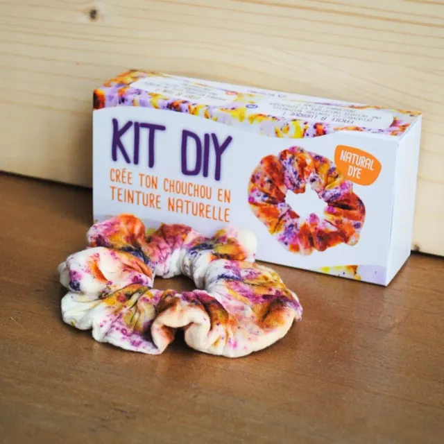 Tribu Indigo Chouchou kit DIY teinture naturelle coton bio