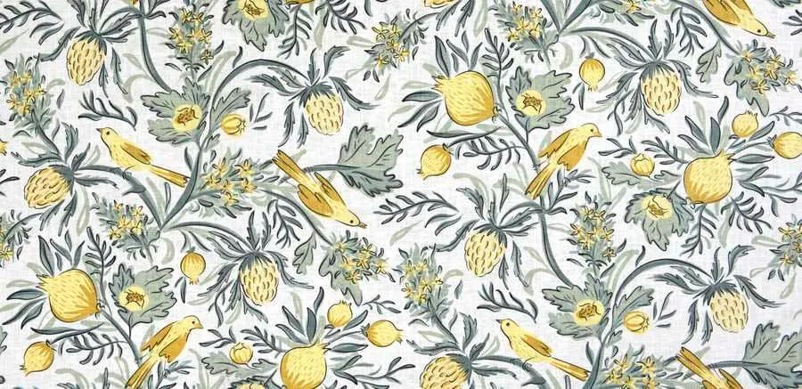 French General Jardin Privette Soleil tissu ameublement 137 cm