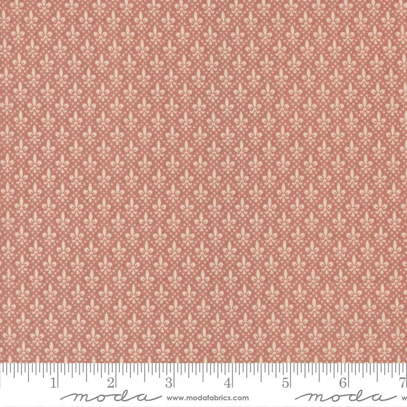 French General Château de Chantilly 13948 15 tissu coton argile au mètre