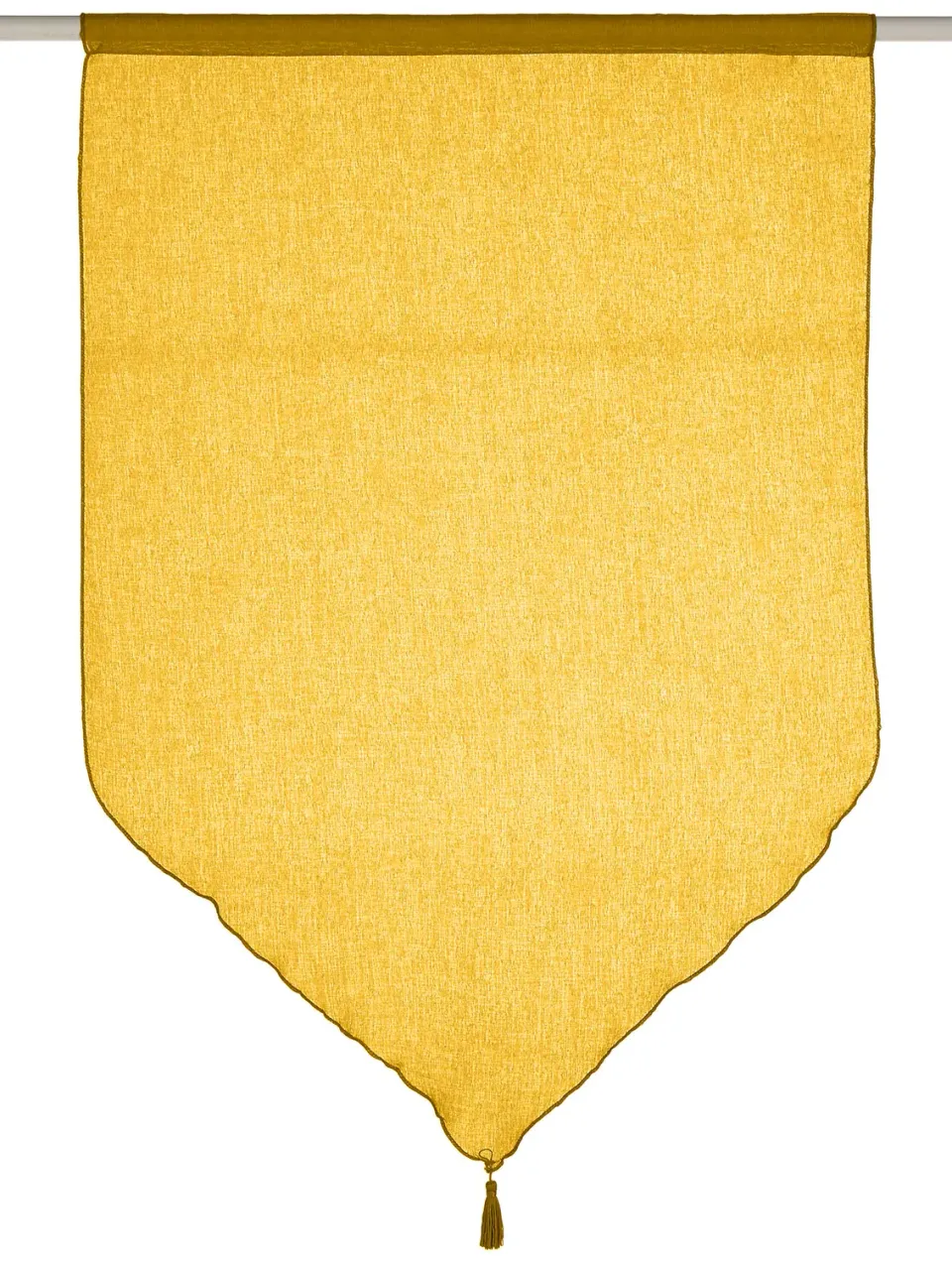 STOF Lovely Casa Monna brise-bise jaune 60x90 cm voilage