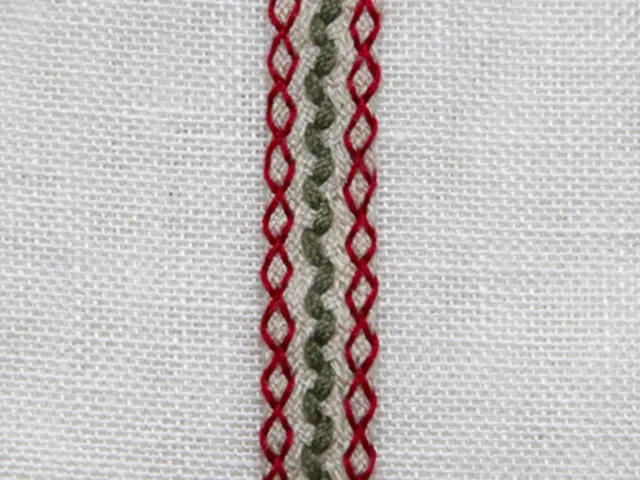 La Croix et La Manière Galon Basque galon lin 0,8 cm