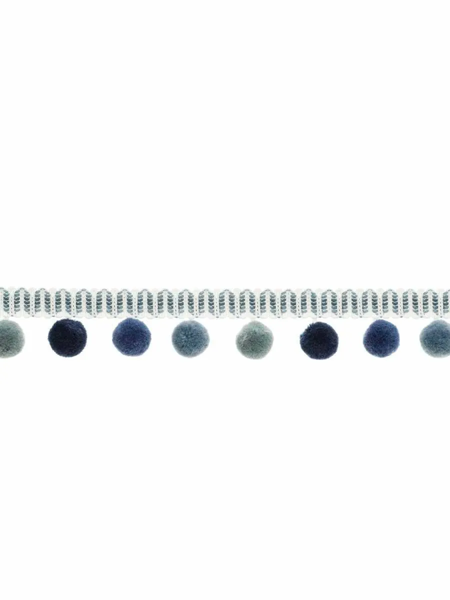 French General Chandonnet galon laine indigo au mètre