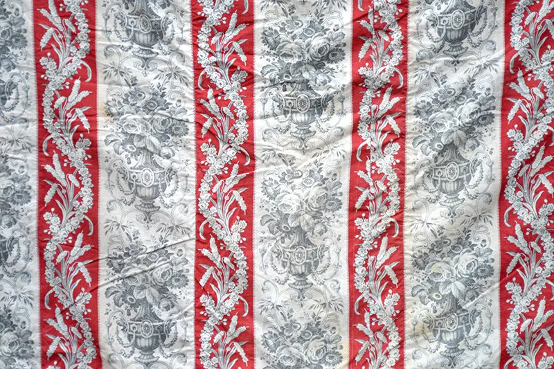 French General JB31 quilt ancien rococo 46x72 pouces