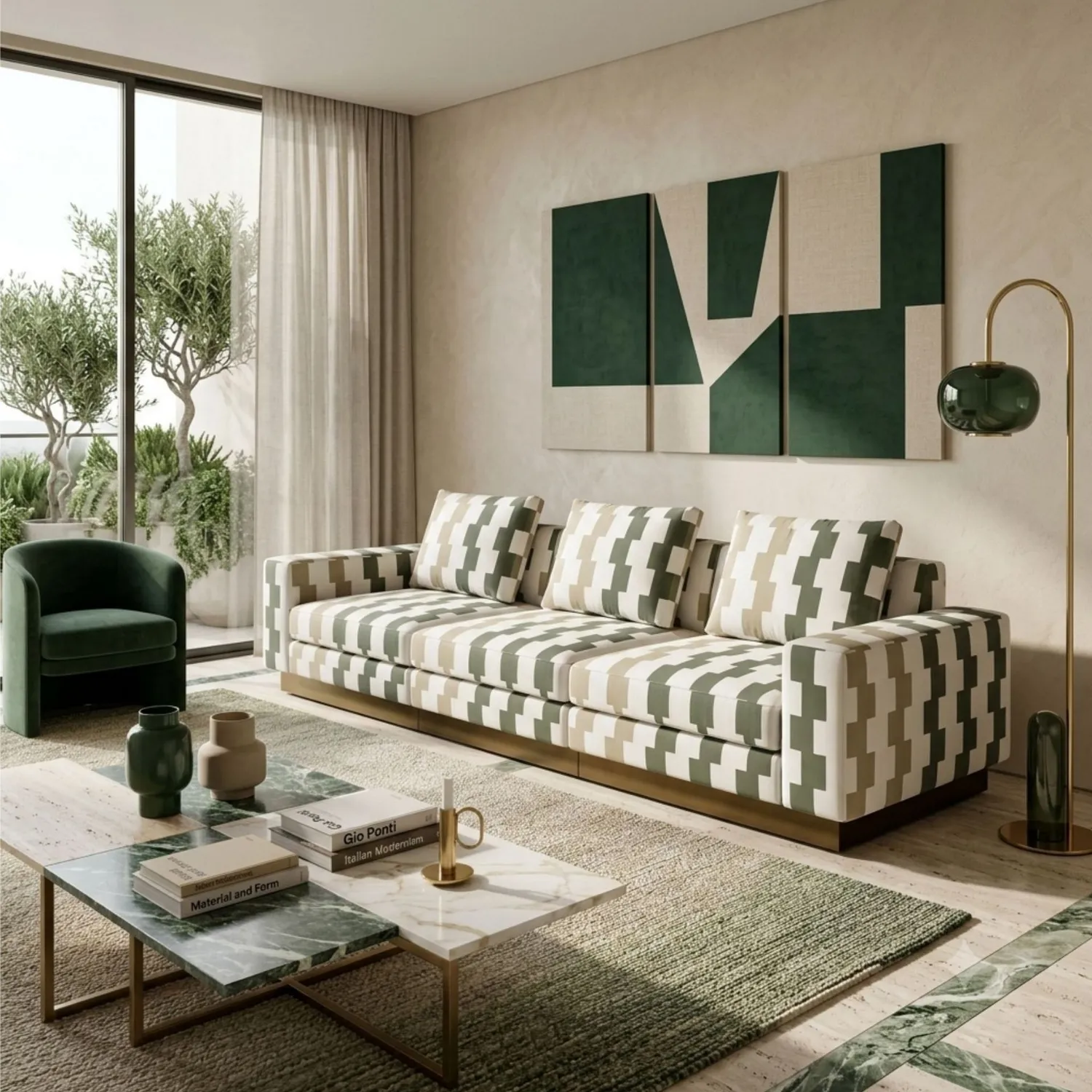Elastron Groove Collection tissu ameublement au mètre relief