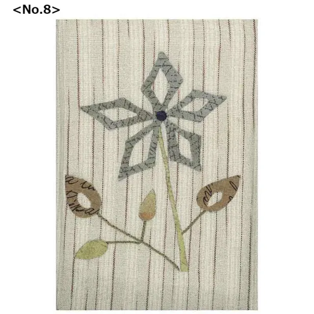 Yoko Saito fleurs scandinaves kit appliqué No.8 15 cm