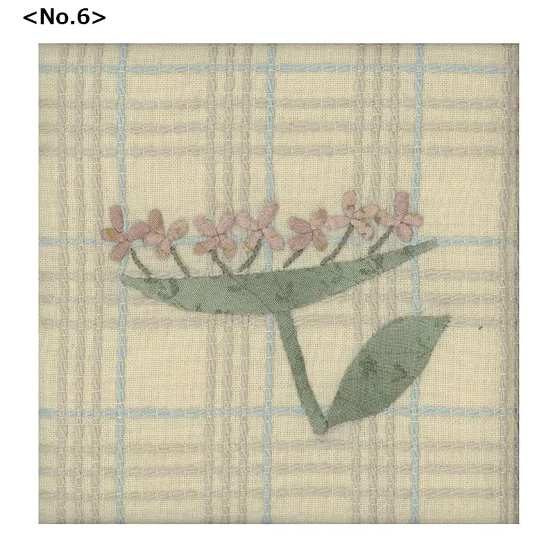 Yoko Saito Fleurs Scandinaves patron appliqué No.1