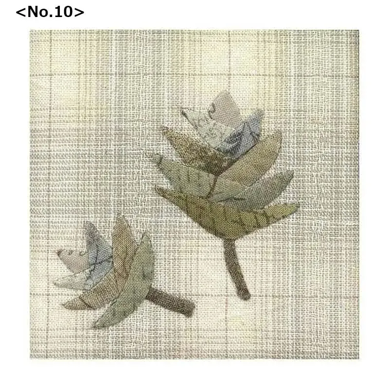 Yoko Saito scandinave kit appliqué fleur No.10 9x9cm