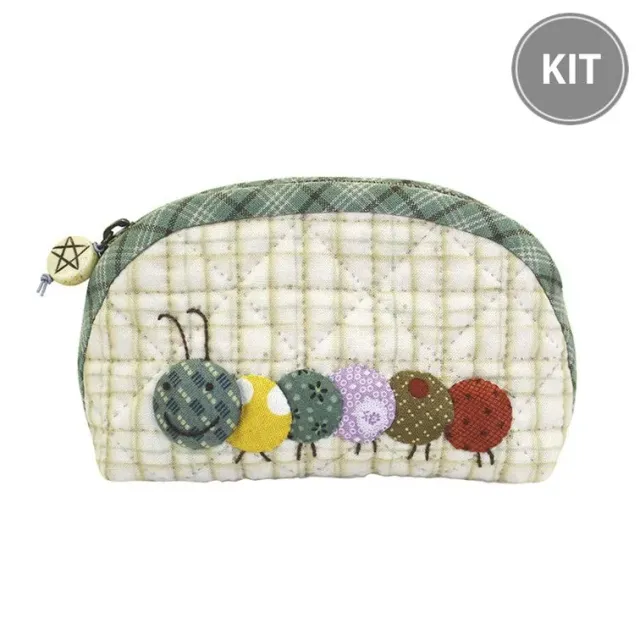 Yoko Saito Caterpillar Pouch kit trousse chenille facile
