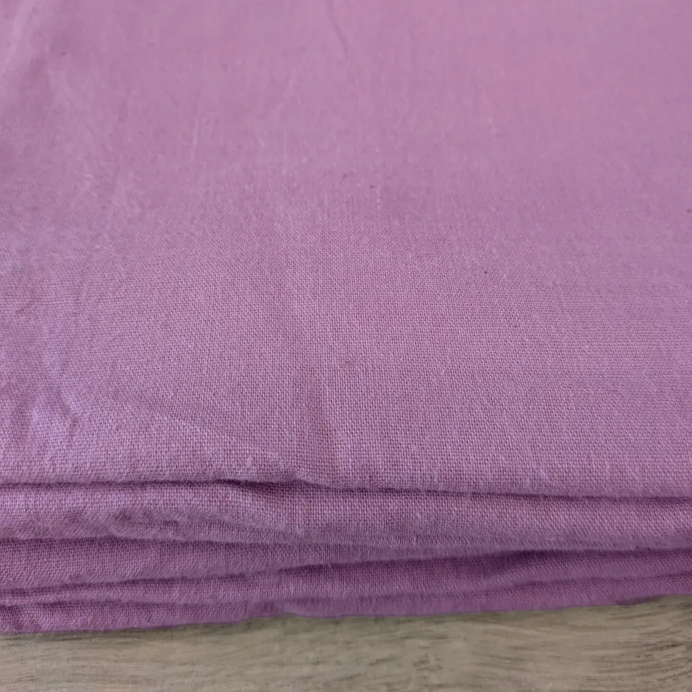 Tribu Indigo tissu coton bio lilas 120g au mètre