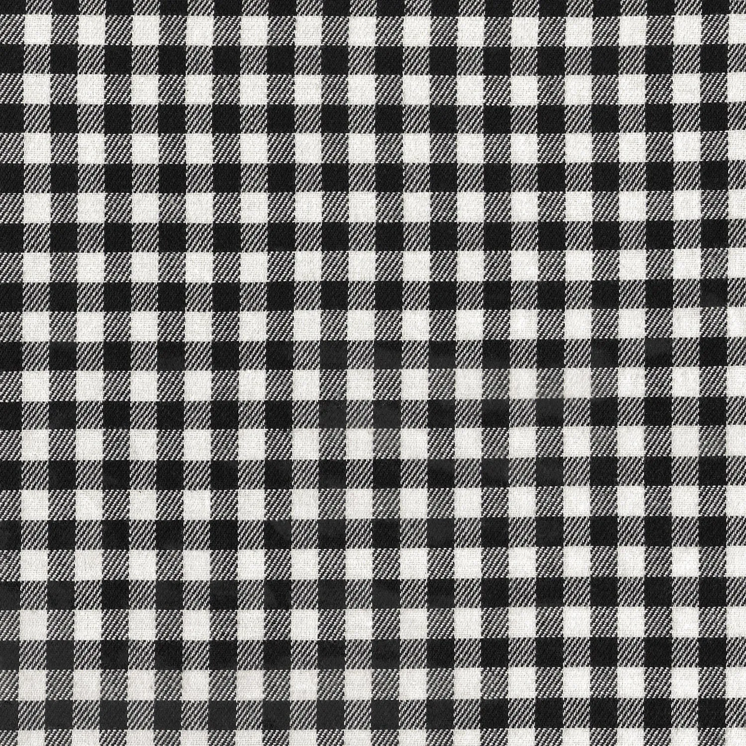 La Maison Naïve Vichy Petits Carreaux tissu flanelle noir cassé
