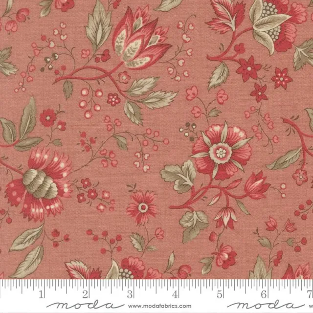 French General Joie de Vivre tissu coton clay 13982-16 au mètre