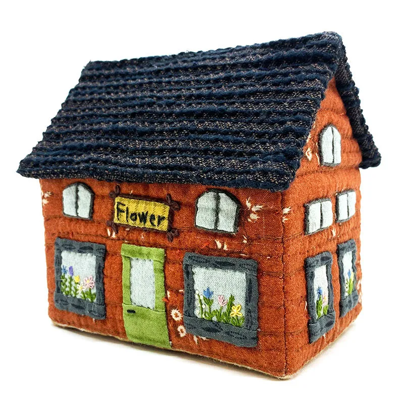 Yoko Saito Flower Shop maison 3D kit patchwork 13 cm
