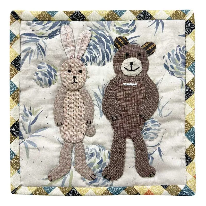 Yoko Saito Best Friend Mini Quilt kit patchwork 17 cm