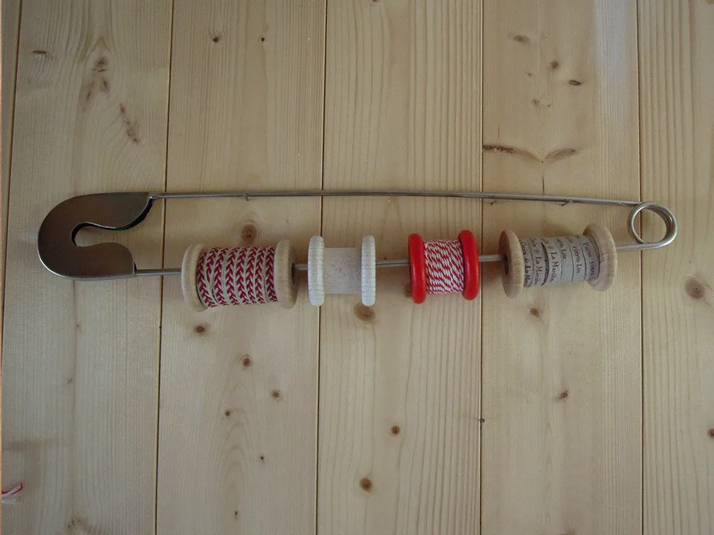 La Croix et La Manière Grosse épingle nourrice acier 15cm