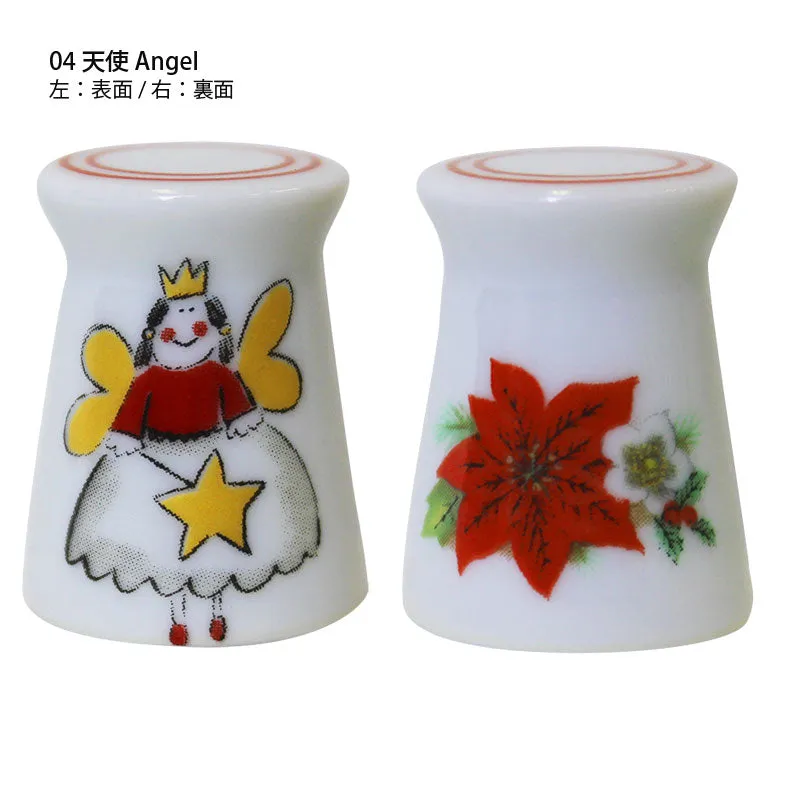 Yoko Saito dé porcelaine Arita Noël pièce unique