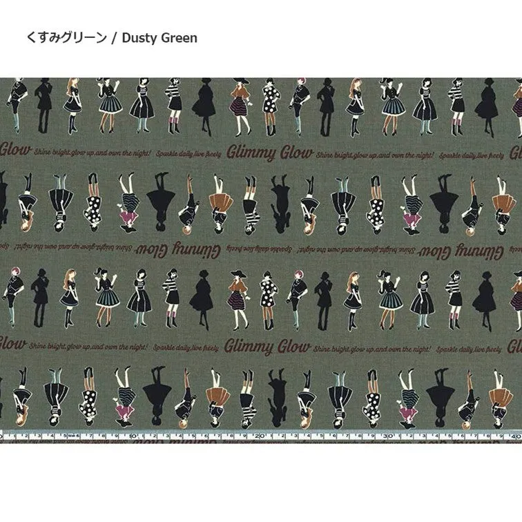 Yoko Saito un/no Retro Fashion tissu coton au mètre