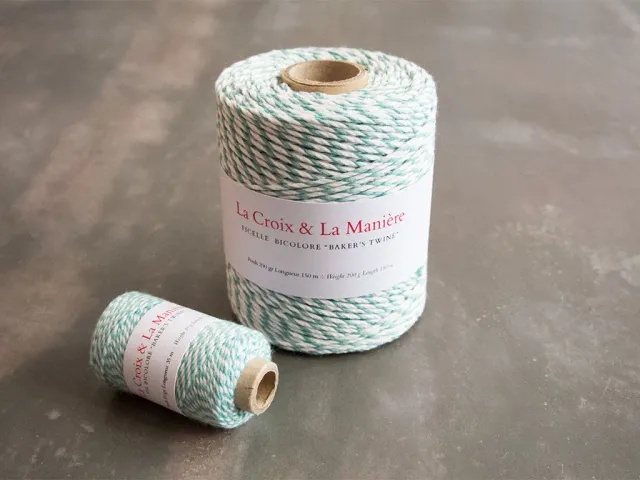 La Croix et La Manière baker's twine turquoise 35 m