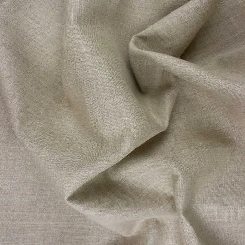 Tissushop Telia toile de lin naturel 1 mètre 300 cm