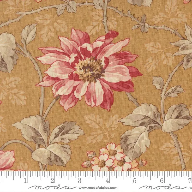 French General Joie de Vivre Tea 13980 13 tissu coton