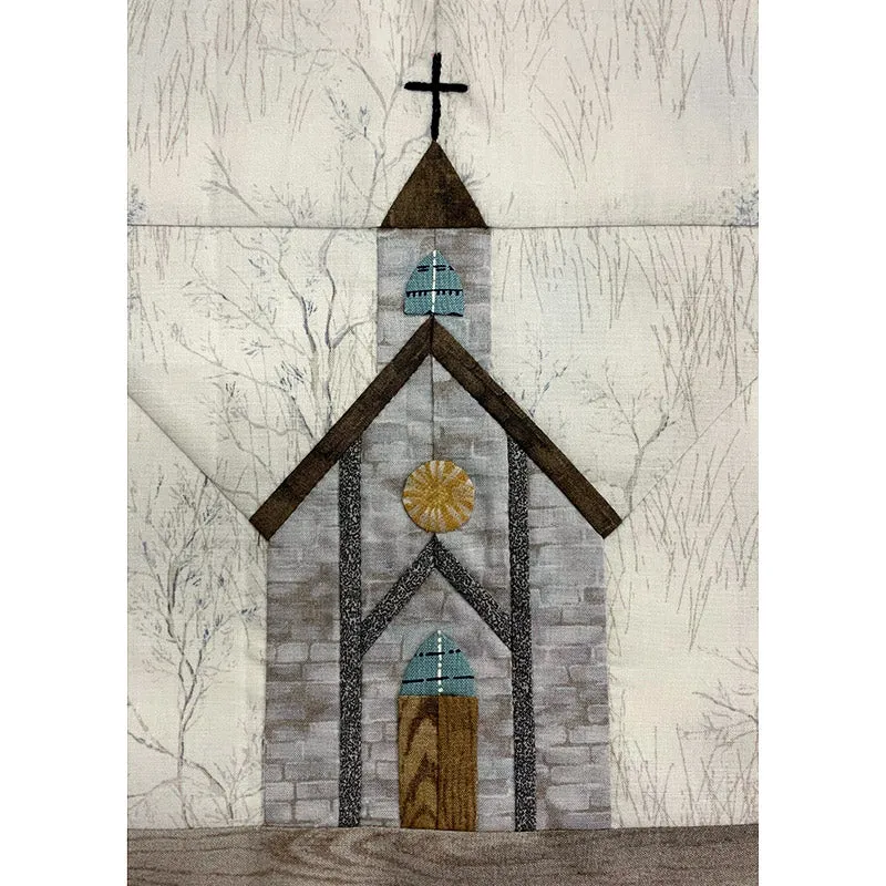Yoko Saito Town Houses kit tissus Church sans patron