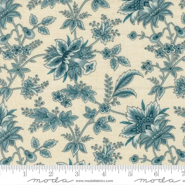 French General La Maison Bleu 36162 11 tissu coton floral au mètre