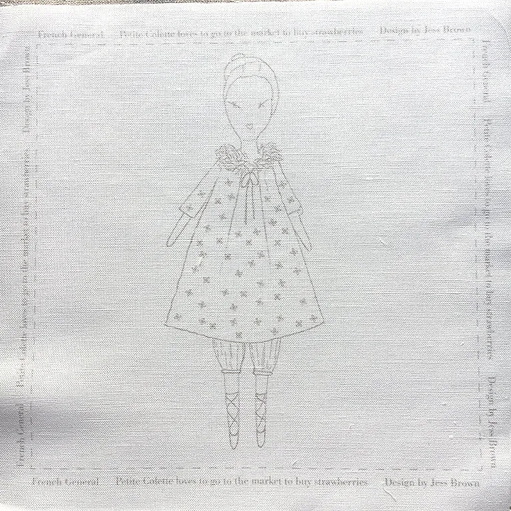 French General Petite Colette kit broderie Jess Brown lin