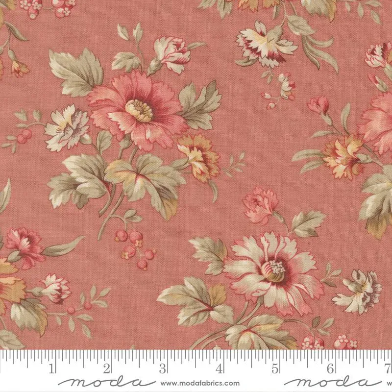 French General Joie de Vivre 13981 16 tissu coton argile au mètre