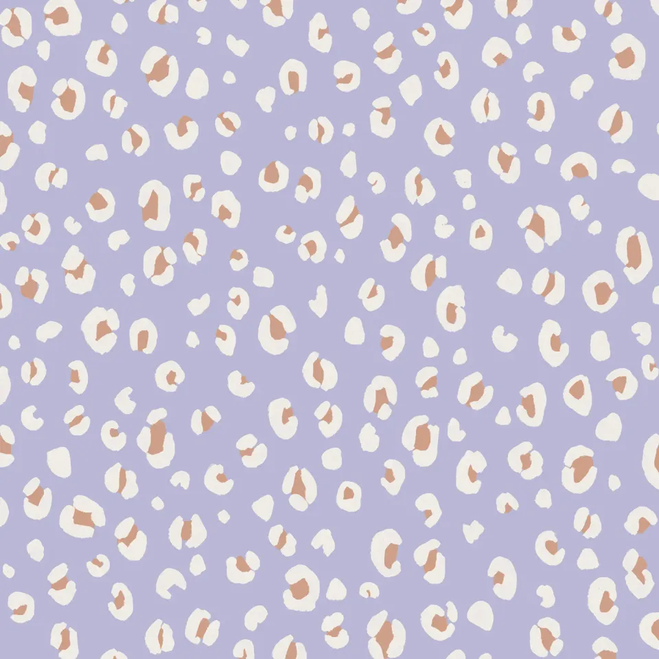 La Maison Naïve Léo Mauve échantillon crêpe viscose