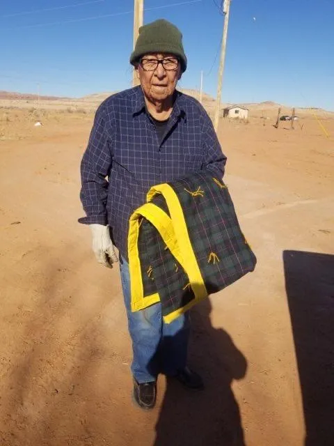 French General Navajo Quilt don projet couture