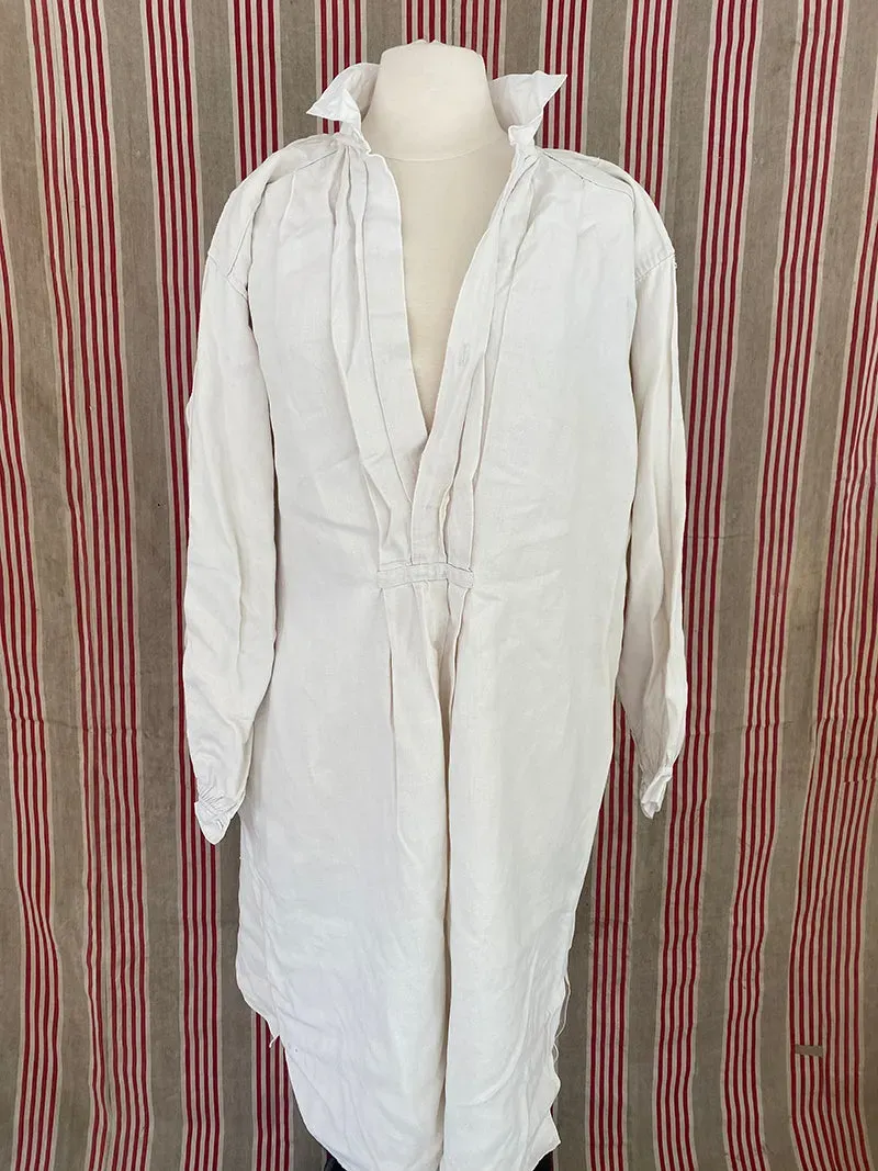 French General Chemise n°16 ancienne chanvre taille 12 patinée