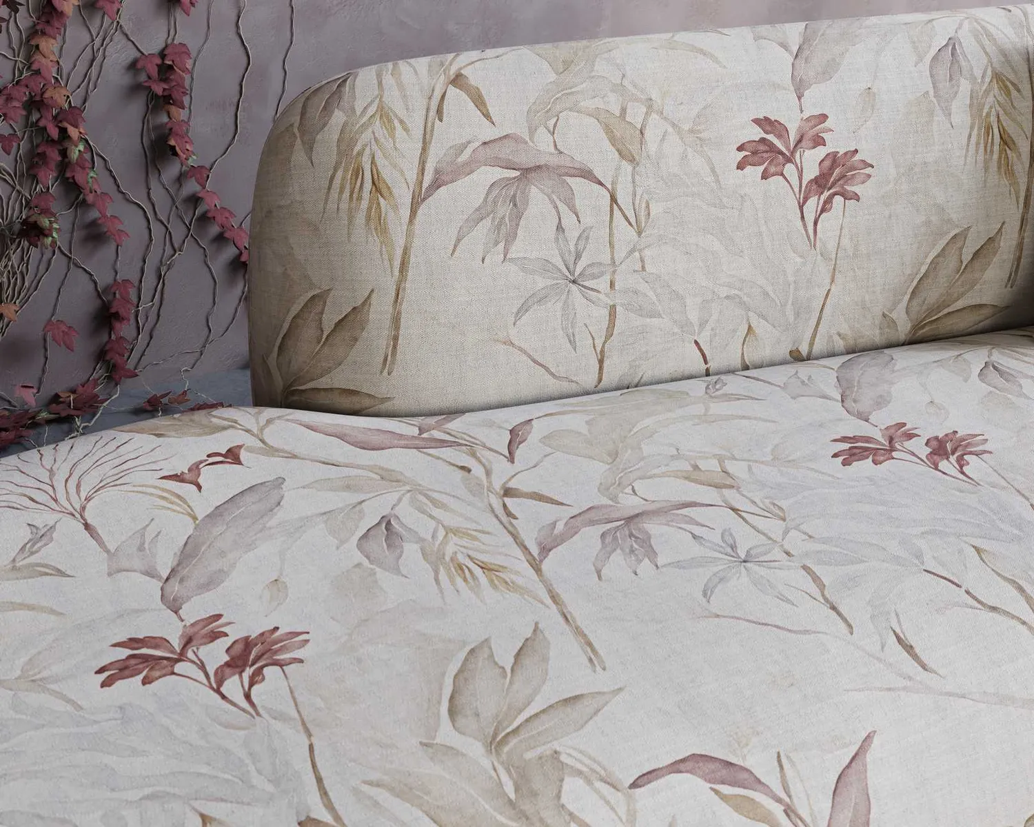 Elastron Kyoto tissu d'ameublement au mètre Fall