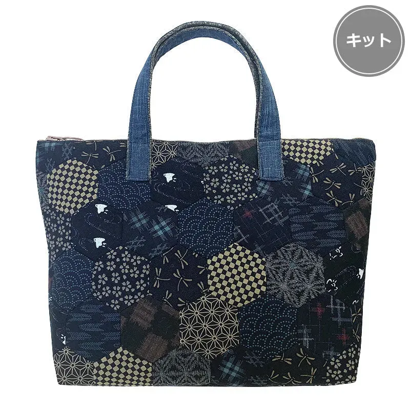 Yoko Saito Big Hexagon Pouch kit pochette 30,5 cm