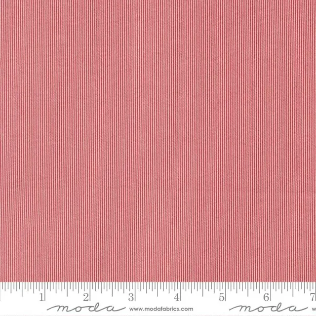 French General Joie de Vivre 13988 11 tissu coton rouge floral