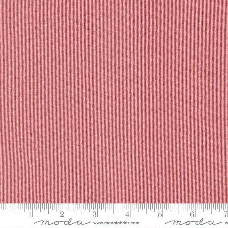 French General Joie de Vivre 13988 11 tissu coton rouge floral