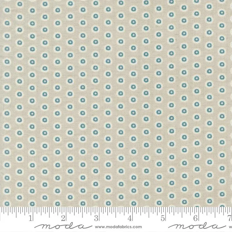 French General La Maison Bleu 36167 12 tissu coton bleu au mètre